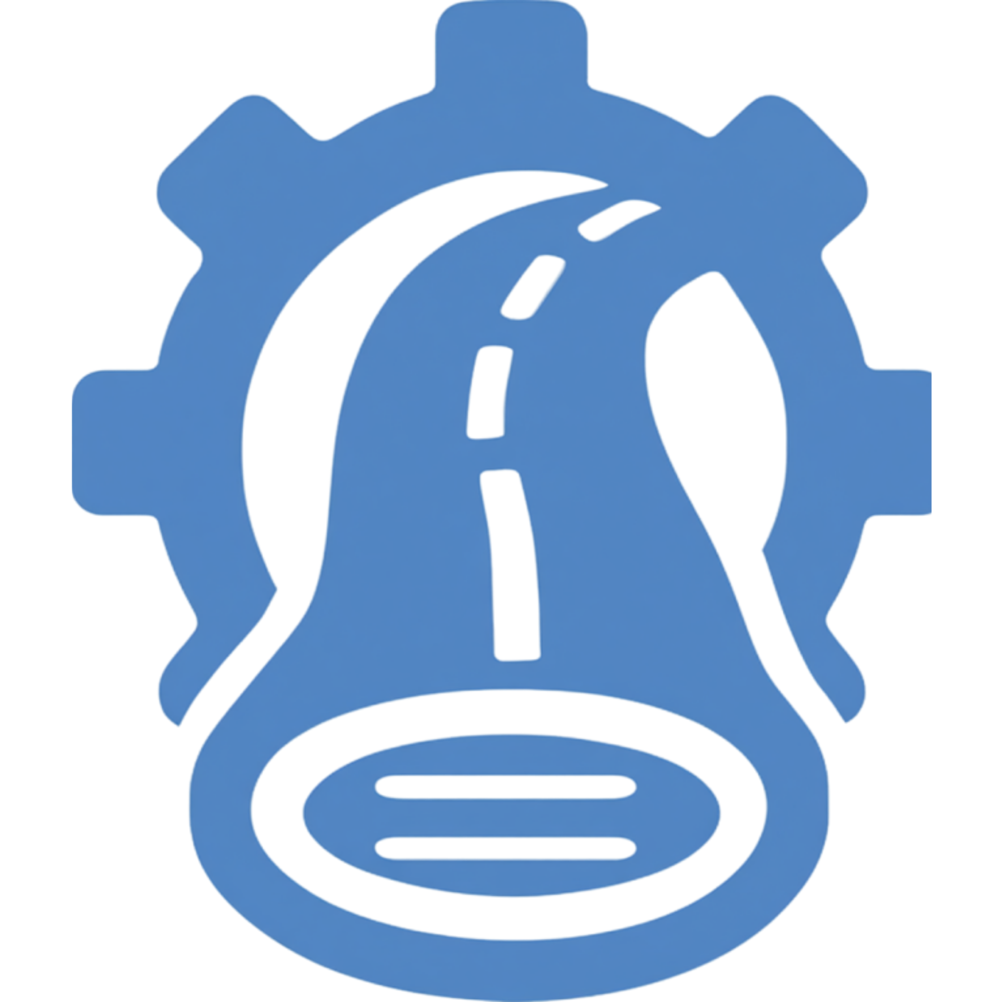 Stylized graphic representing roads and infrastructure in Thomson